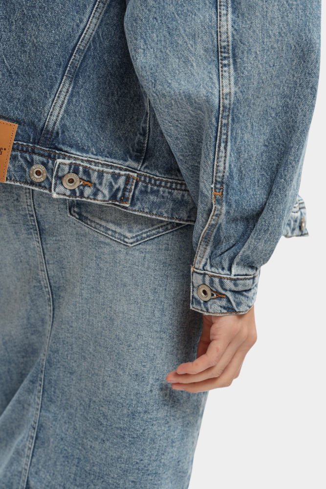 1016219-5000 куртка джинсовая mustang 