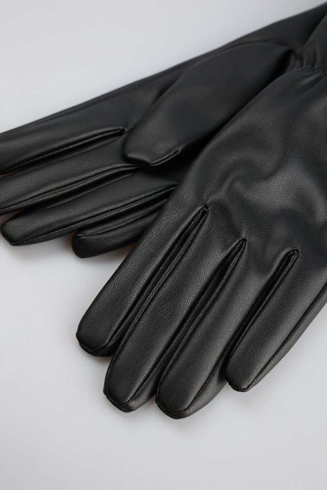 59Z00341-9Y099999 Перчатки кожаные Trussardi Черный