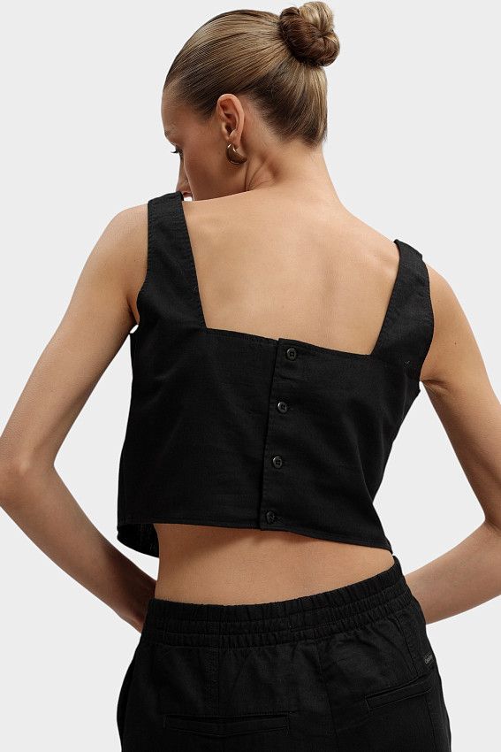 Топ Calvin Klein Jeans Черный