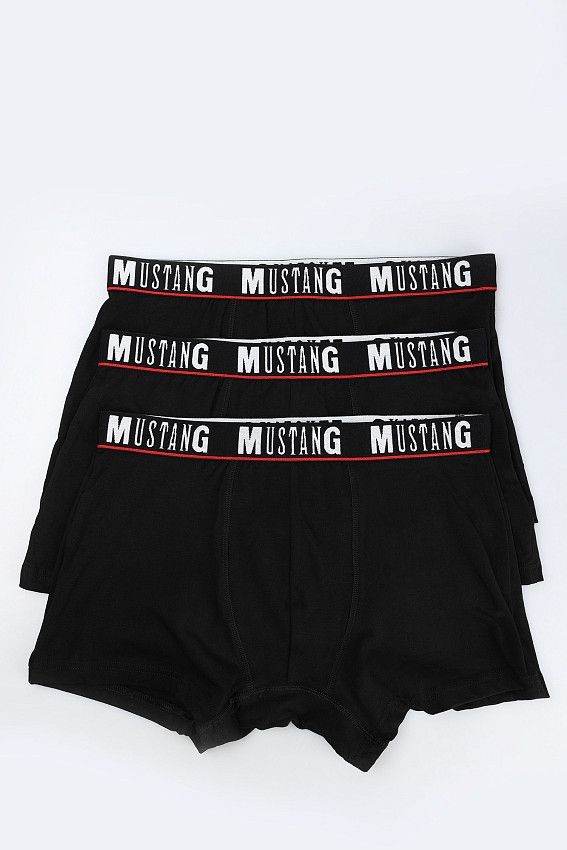 Трусы (набор 3 шт.) Mustang Черный