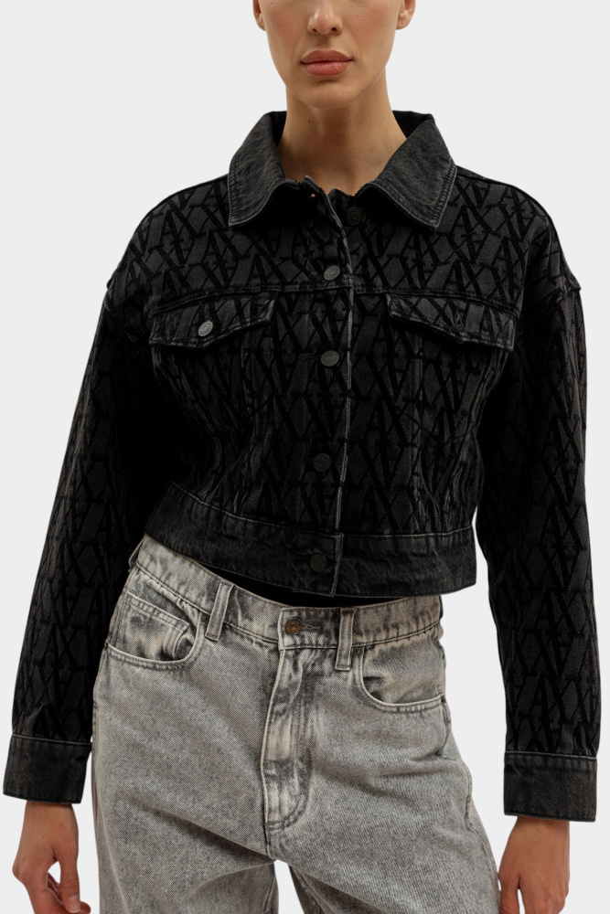 XW000819_AF16092 куртка джинсовая armani exchange 