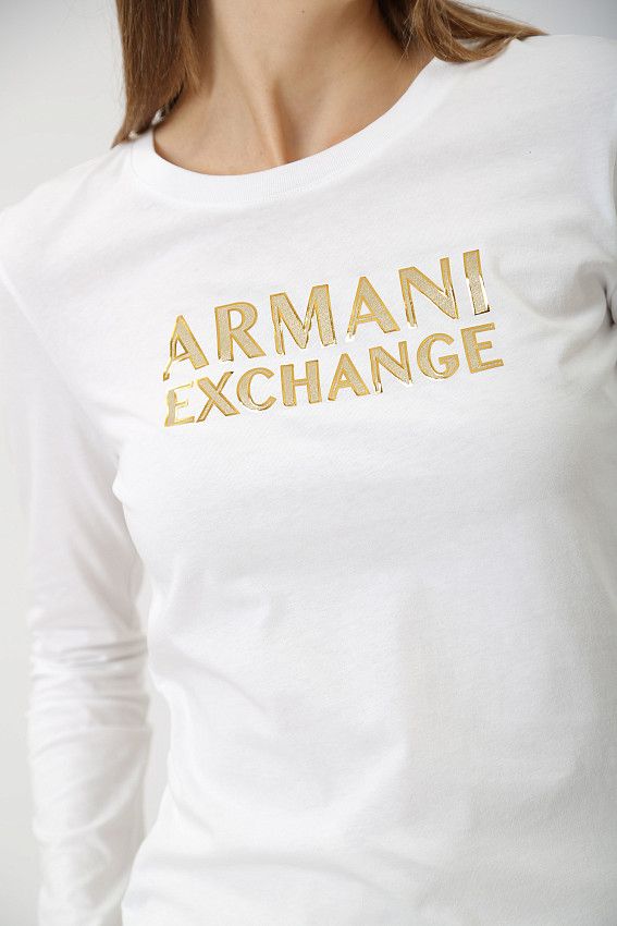 Лонгслив Armani Exchange Белый