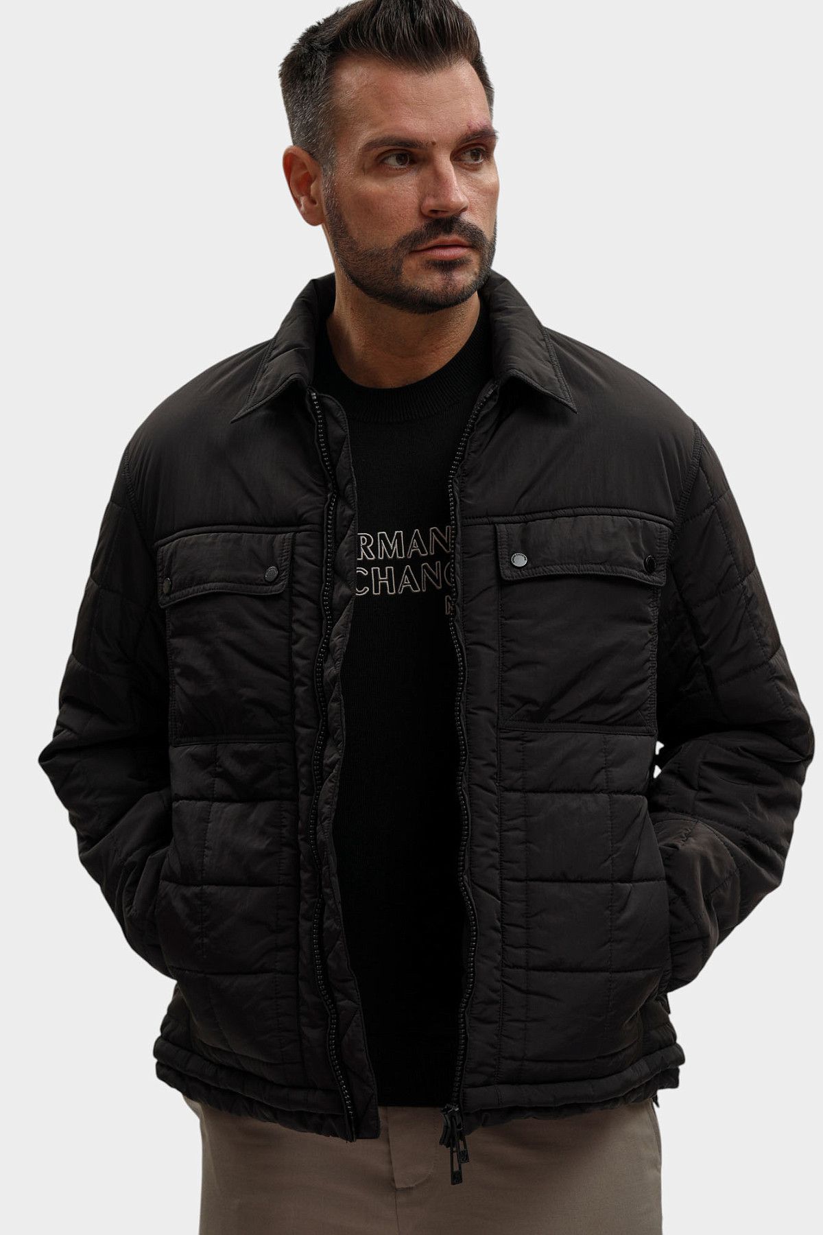 Куртка утепленная Armani Exchange Черный