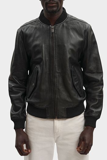 Куртка кожаная Trussardi