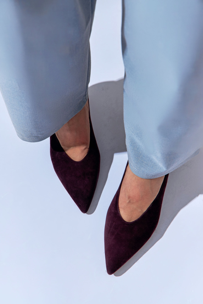 MCW031_01V Туфли лодочки Marc Cony Бордовый