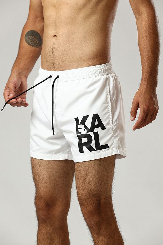 Шорты плавательные Karl Lagerfeld Белый