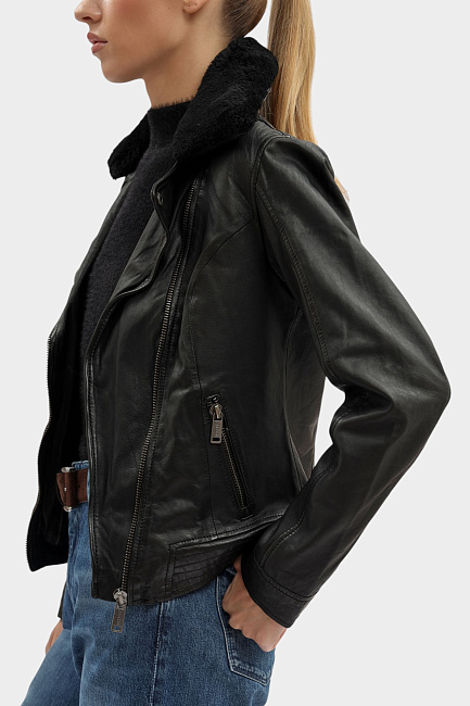 Куртка кожаная Mustang