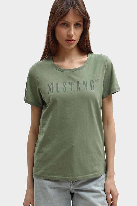 Футболка Mustang Зеленый