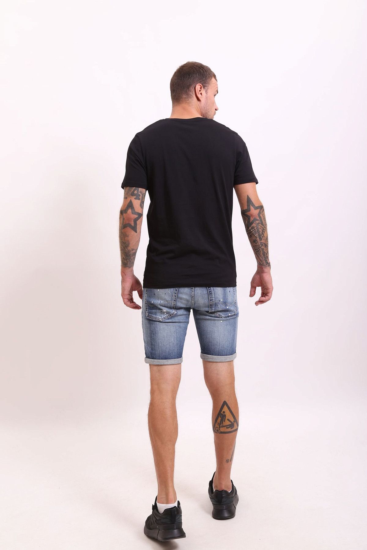 Шорты джинсовые Jack &amp; Jones Голубой