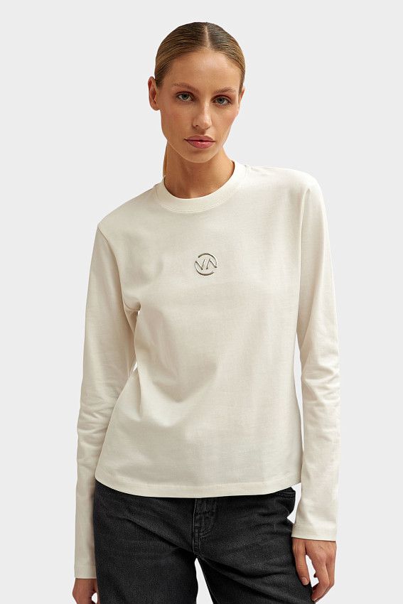 Лонгслив Van Mich Белый