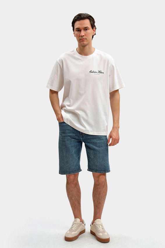Шорты джинсовые Calvin Klein Jeans Синий