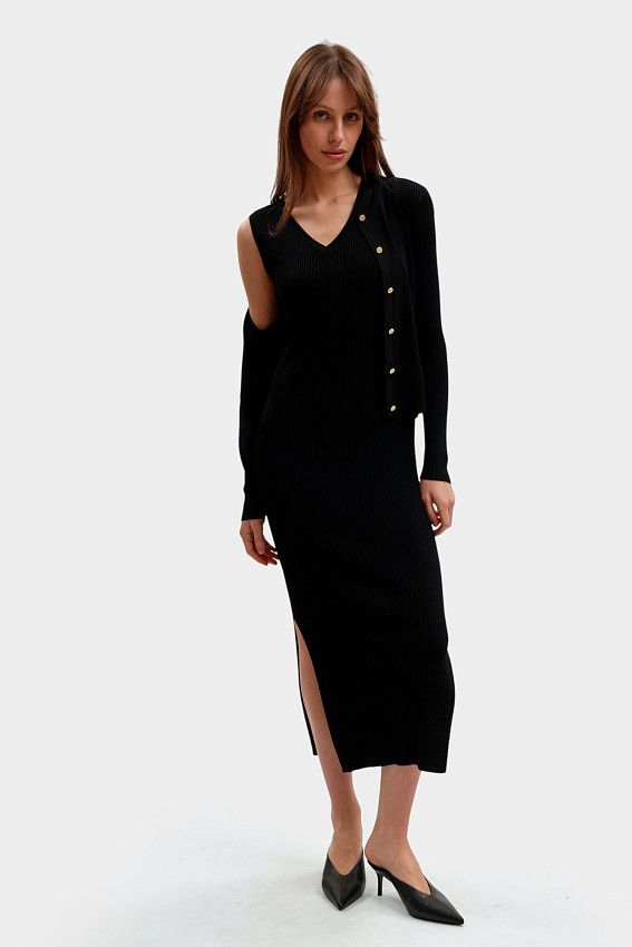 Платье Armani Exchange Черный