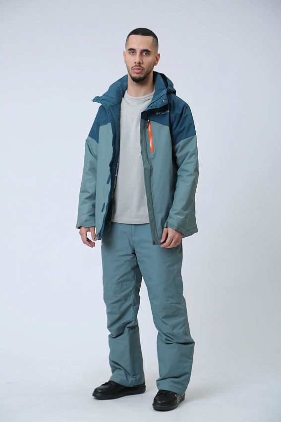 Куртка горнолыжная Columbia Бирюзовый
