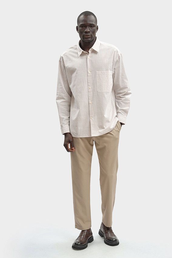 Рубашка Strellson Бежевый