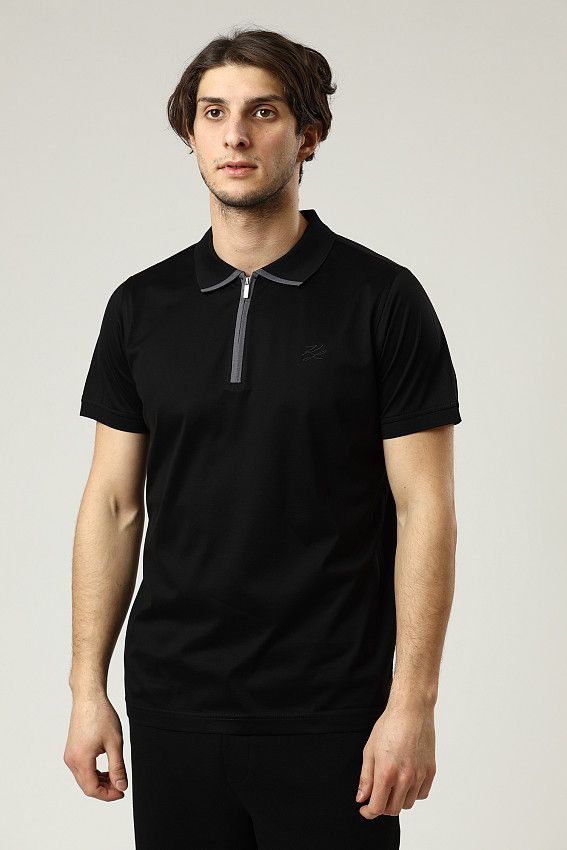 Поло Karl Lagerfeld Черный