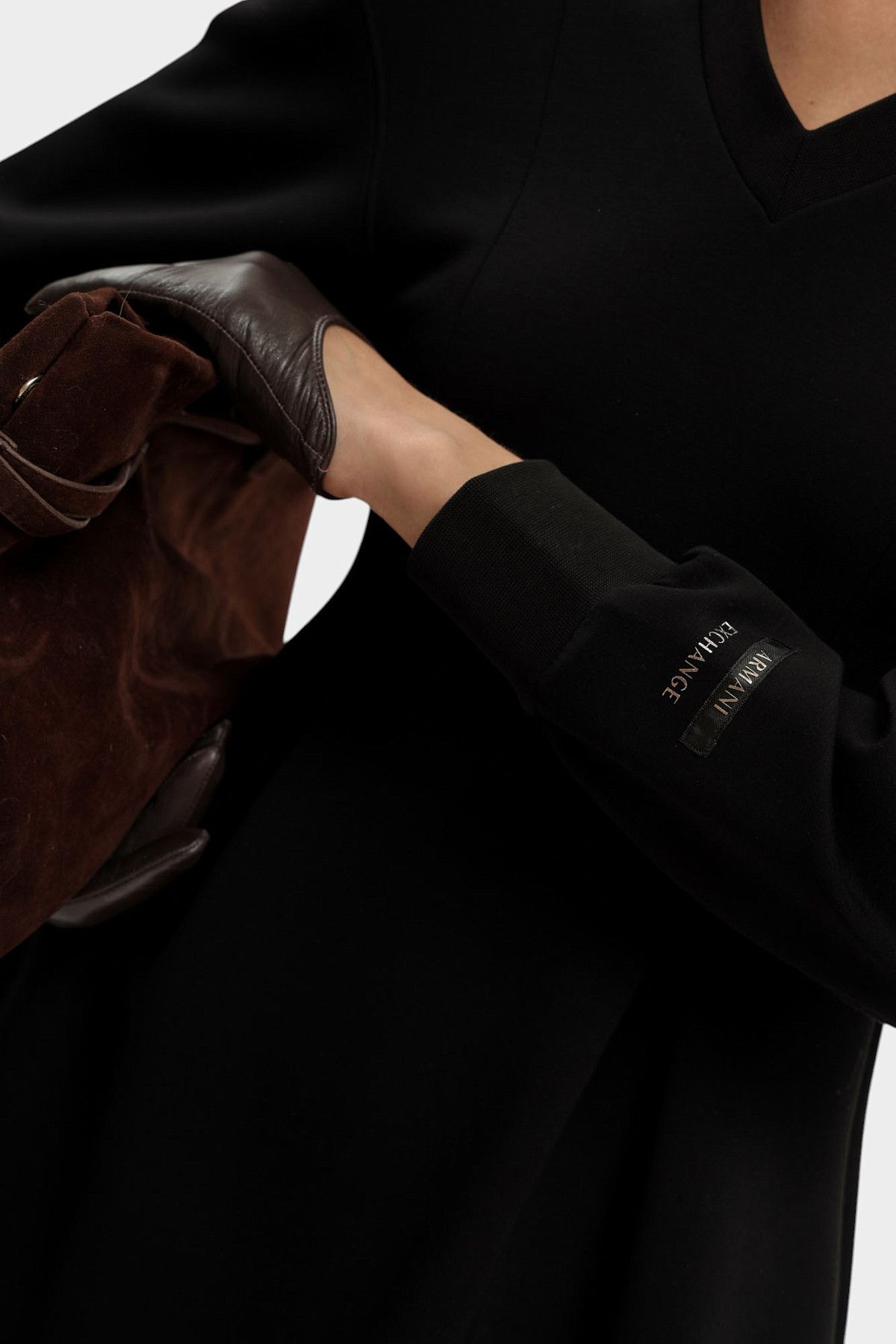 Платье Armani Exchange Черный