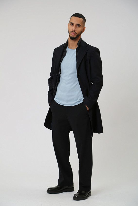 Пальто Strellson Синий