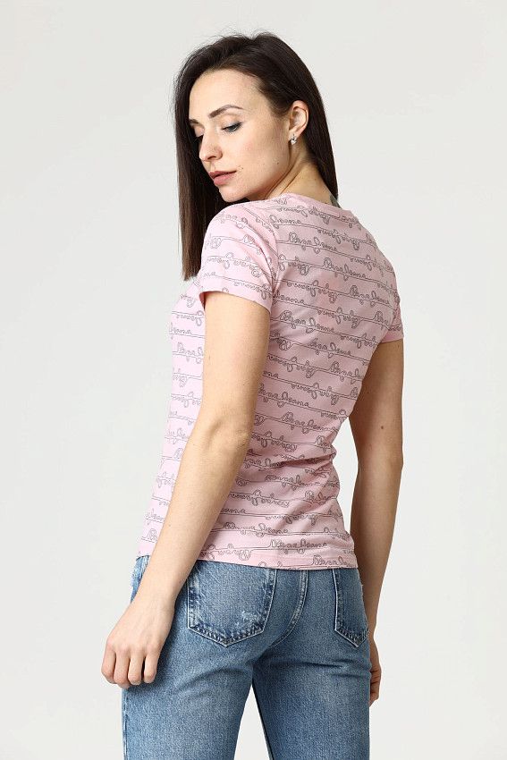 Футболка Pepe Jeans Розовый