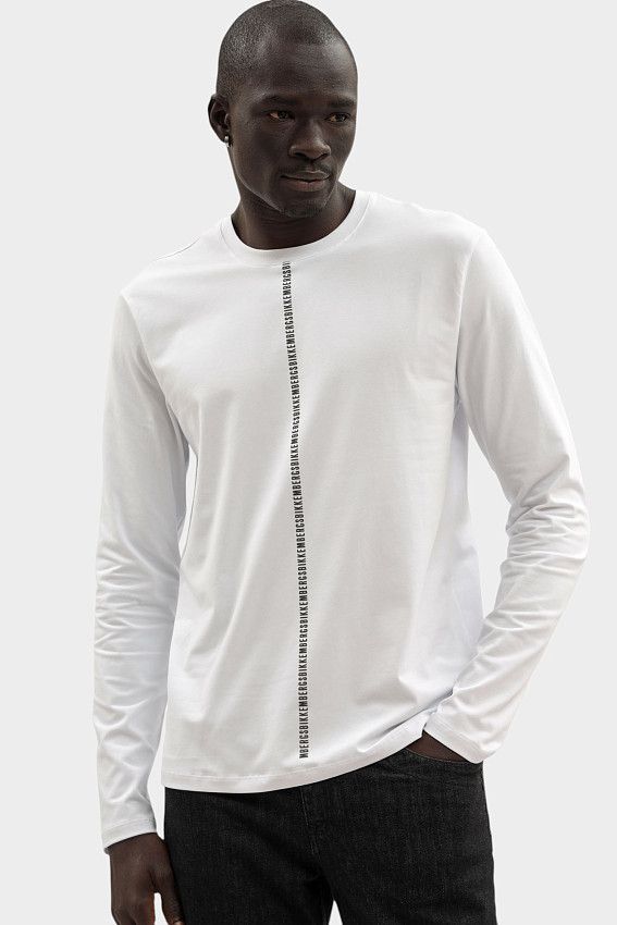 Лонгслив Bikkembergs Белый