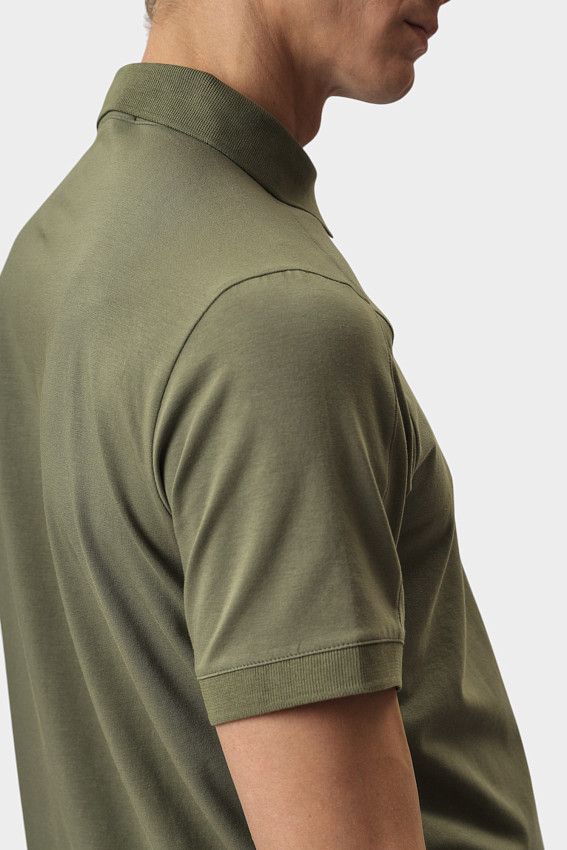 Поло Karl Lagerfeld Хаки