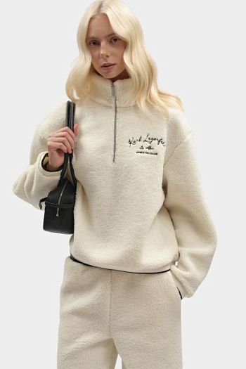 Свитшот молочный Karl Lagerfeld
