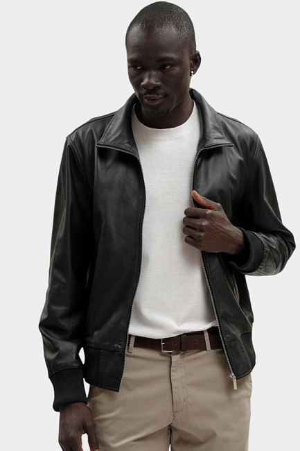 Куртка кожаная Karl Lagerfeld