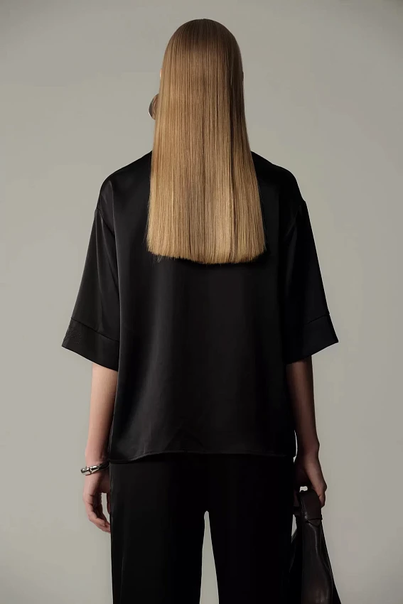 Рубашка с коротким рукавом The Hills Черный