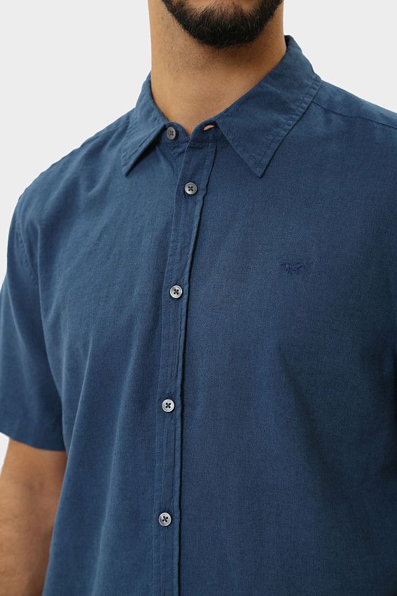 Рубашка Mustang Синий