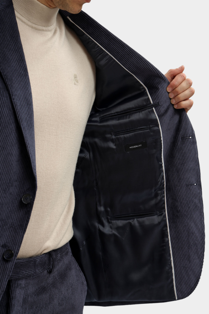 554031_155610 Пиджак классический Karl Lagerfeld Синий