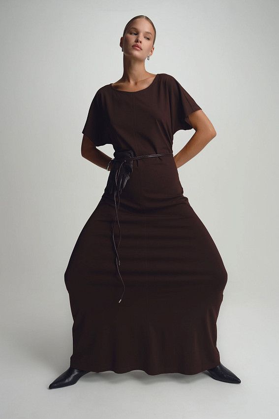 Платье The Hills Коричневый