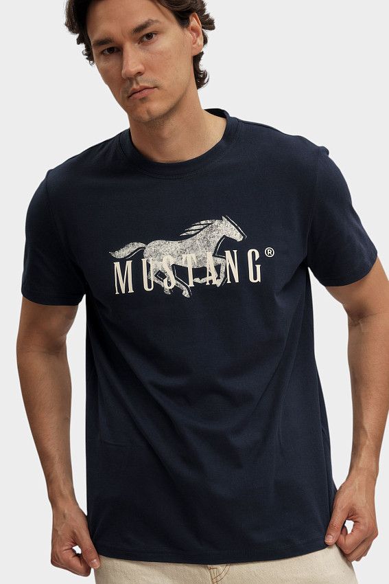Футболка Mustang Синий