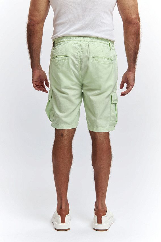 Шорты льняные Van Mich Зеленый