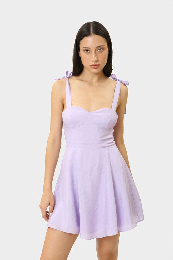 Платье Armani Exchange Фиолетовый