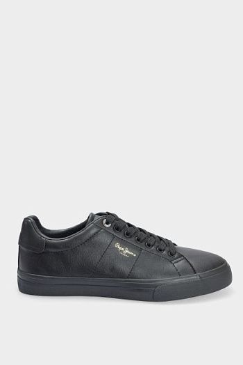 Кеды черные Pepe Jeans