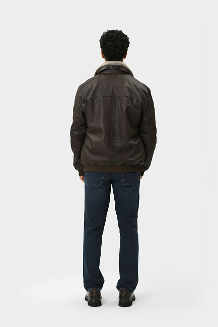 Куртка кожаная Mustang