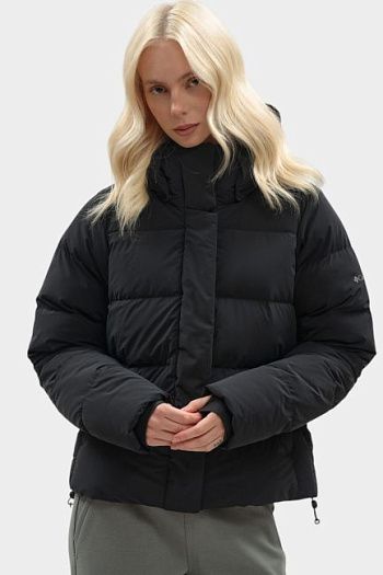 Пуховик черный Columbia