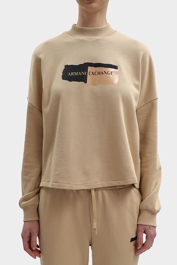 Свитшот Armani Exchange Бежевый