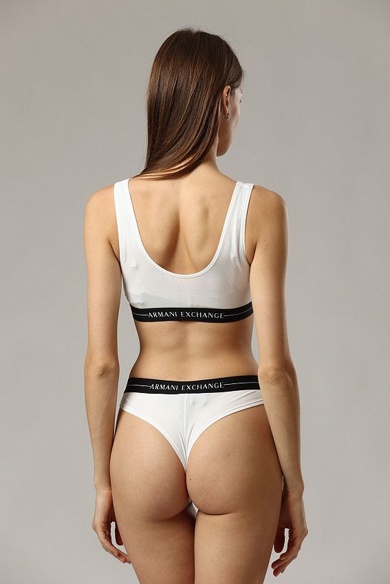 Топ Armani Exchange Белый