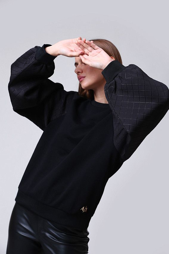 Свитшот Armani Exchange Черный