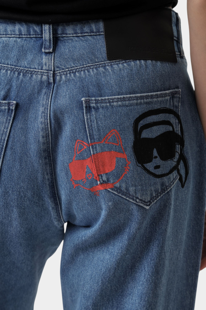 A2W10152 джинсы прямые karl lagerfeld 