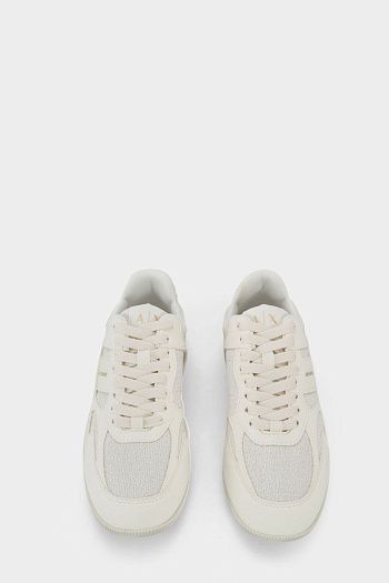 Кеды белые Armani Exchange