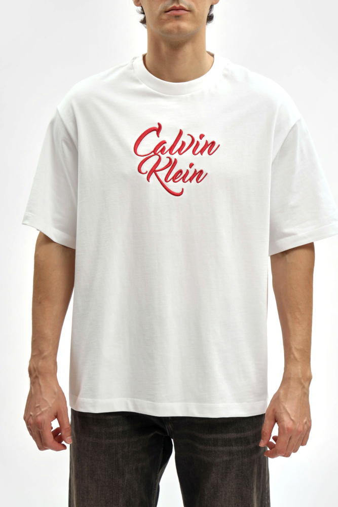 LV04RD801G Футболка Calvin Klein Jeans Белый