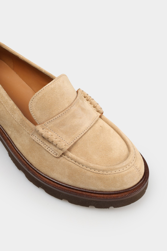 D564ZA00022C Лоферы Geox Бежевый