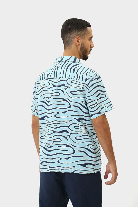 Рубашка Mustang Синий