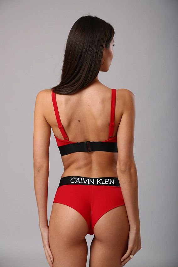 Верх от купального костюма Calvin Klein Underwear Черный