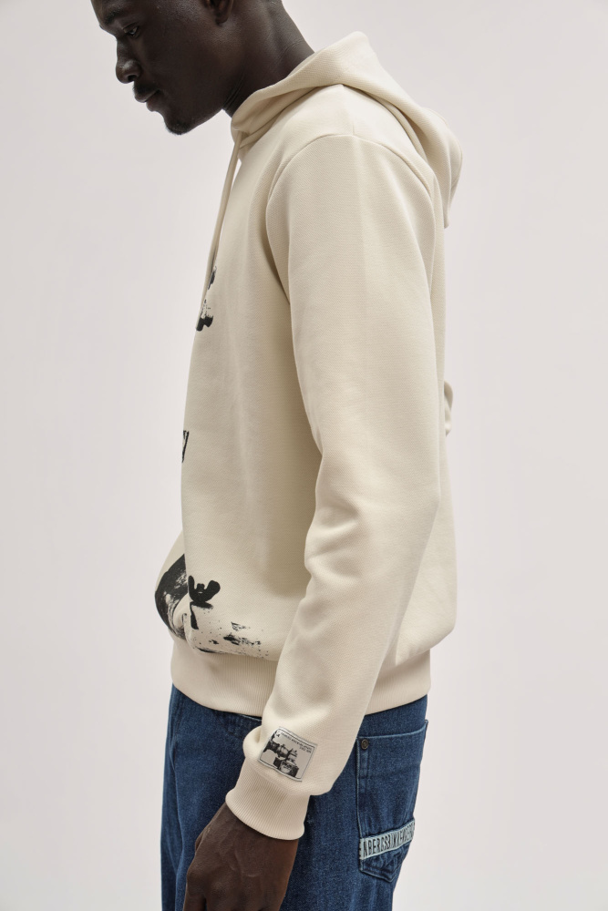 BMF1132 Худи Bikkembergs Бежевый