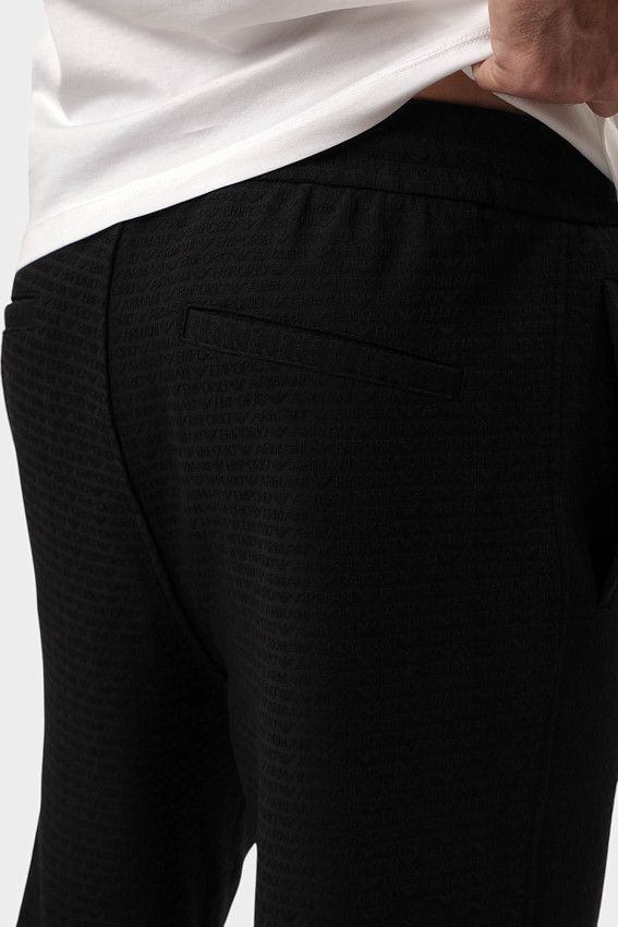 Брюки спортивные Emporio Armani Черный