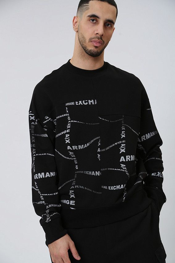 Свитшот Armani Exchange Черный