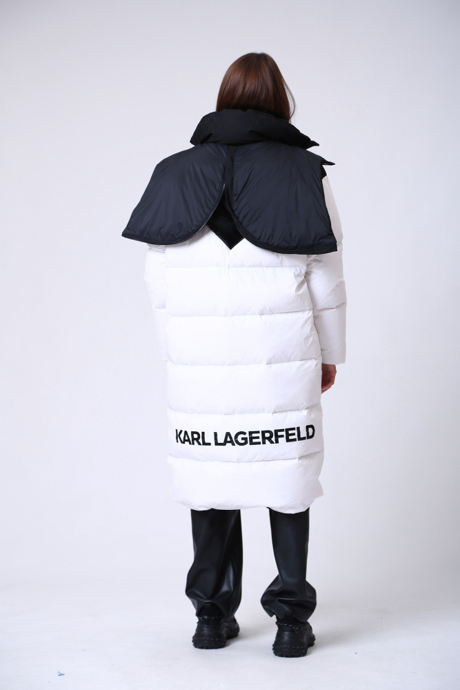 226W1505 куртка пуховая karl lagerfeld 