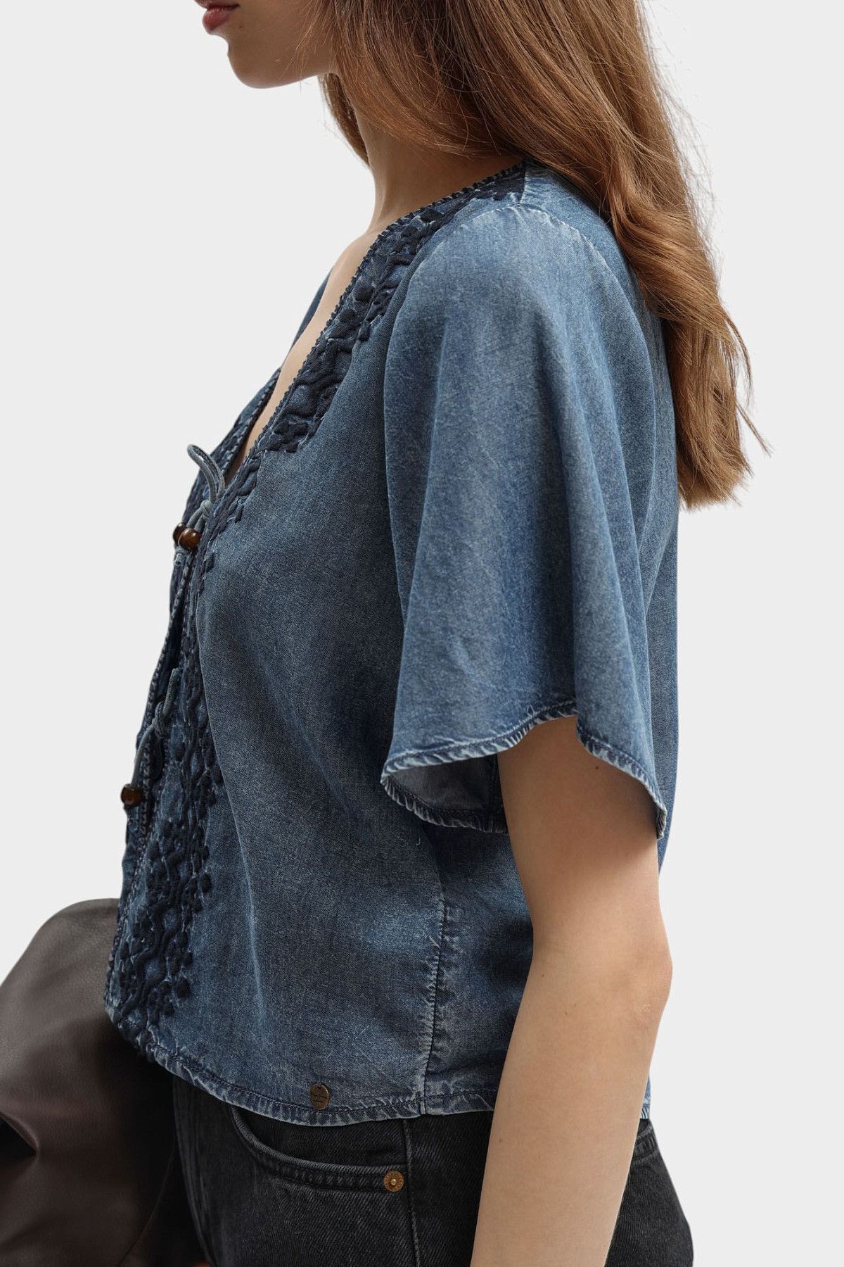 Блузка Pepe Jeans Синий